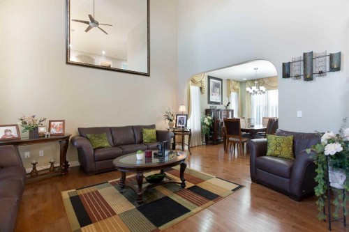 1149 Channelside Drive Sw, Airdrie, AB - Indoor Photo Showing Living Room