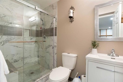 128 Waterstone Place Se, Airdrie, AB - Indoor Photo Showing Bathroom