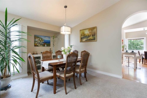 128 Waterstone Place Se, Airdrie, AB - Indoor Photo Showing Dining Room