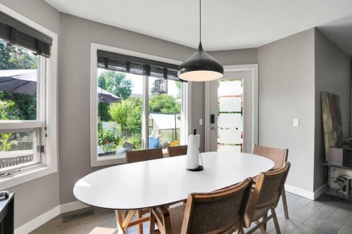 160 Sunhaven Close Se, Calgary, AB - Indoor Photo Showing Dining Room