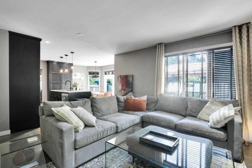 160 Sunhaven Close Se, Calgary, AB - Indoor Photo Showing Living Room