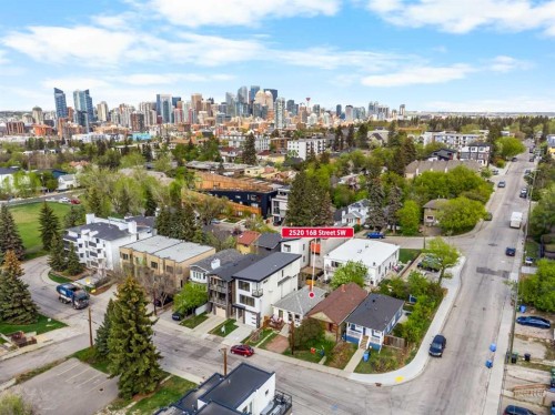 2520 16B Street Sw, Calgary, AB - Outdoor With View