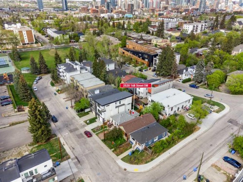 2520 16B Street Sw, Calgary, AB - Outdoor With View