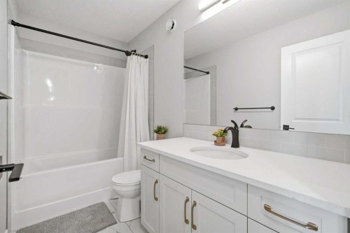 143 Belvedere Crescent Se, Calgary, AB - Indoor Photo Showing Bathroom