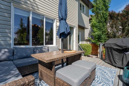 7 Crystal Green Way, Okotoks, AB - Outdoor With Deck Patio Veranda