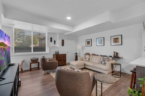 236-300 Marina Drive, Chestermere, AB - Indoor Photo Showing Living Room
