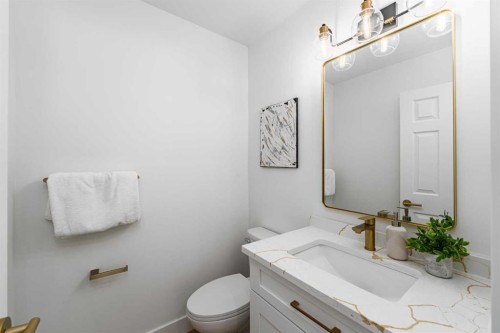 28 Sunlake Circle Se, Calgary, AB - Indoor Photo Showing Bathroom