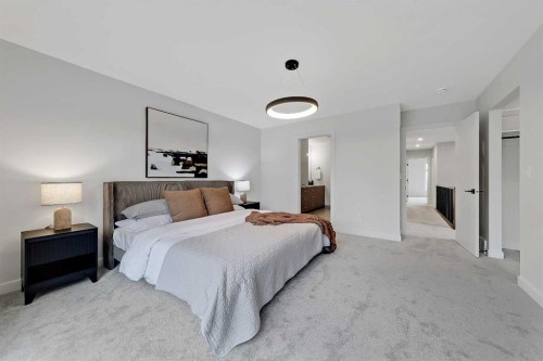 4320 Centre A Street Ne, Calgary, AB - Indoor Photo Showing Bedroom