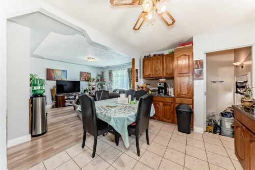 4004 7 Avenue Sw, Calgary, AB - Indoor Photo Showing Dining Room