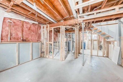 25 Erin Ridge Road Se, Calgary, AB - Indoor Photo Showing Basement