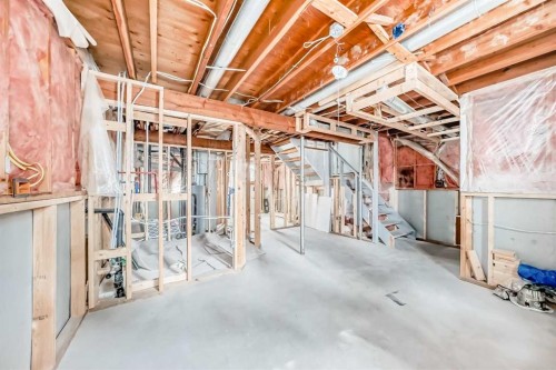 25 Erin Ridge Road Se, Calgary, AB - Indoor Photo Showing Basement