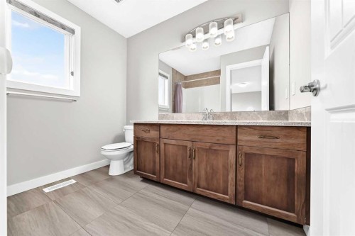 176 Savanna Lane Ne, Calgary, AB - Indoor Photo Showing Bathroom