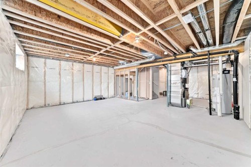 176 Savanna Lane Ne, Calgary, AB - Indoor Photo Showing Basement