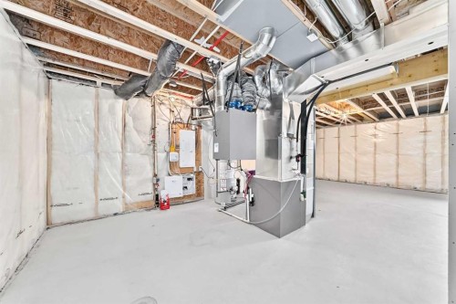 176 Savanna Lane Ne, Calgary, AB - Indoor Photo Showing Basement