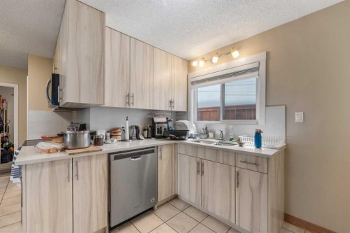 1407 28 Street Sw, Calgary, AB - Indoor Photo Showing Kitchen With Double Sink
