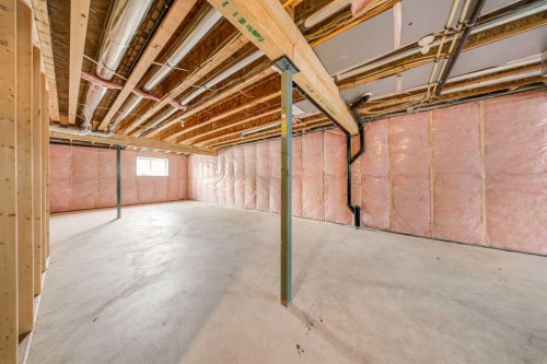 834 Bayview Terrace Sw, Airdrie, AB - Indoor Photo Showing Basement
