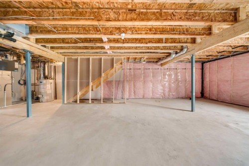 834 Bayview Terrace Sw, Airdrie, AB - Indoor Photo Showing Basement