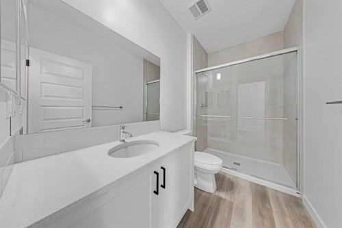 834 Bayview Terrace Sw, Airdrie, AB - Indoor Photo Showing Bathroom