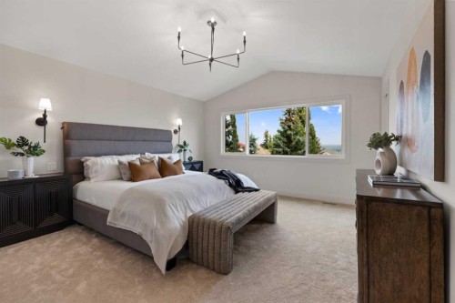 52 Patterson Rise Sw, Calgary, AB - Indoor Photo Showing Bedroom