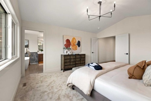 52 Patterson Rise Sw, Calgary, AB - Indoor Photo Showing Bedroom