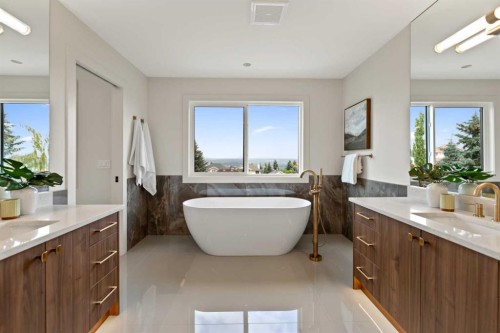 52 Patterson Rise Sw, Calgary, AB - Indoor Photo Showing Bathroom