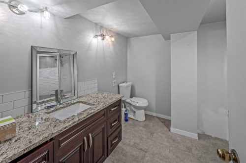 227 Manora Crescent Ne, Calgary, AB - Indoor Photo Showing Bathroom