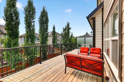 195 Mahogany Passage Se, Calgary, AB - Outdoor With Deck Patio Veranda With Exterior