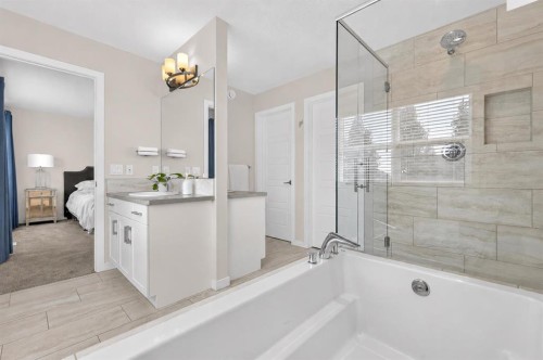 195 Mahogany Passage Se, Calgary, AB - Indoor Photo Showing Bathroom
