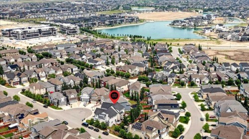 195 Mahogany Passage Se, Calgary, AB - Outdoor With Body Of Water With View