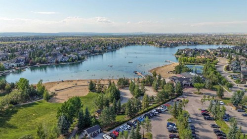 516 Auburn Bay Circle Se, Calgary, AB - Outdoor With Body Of Water With View