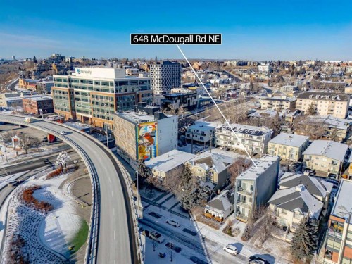 648 Mcdougall Road Ne, Calgary, AB - Outdoor With View