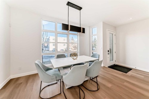 1607 37 Avenue Sw, Calgary, AB - Indoor Photo Showing Dining Room
