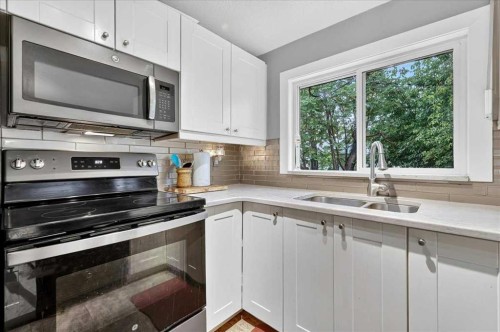 1123 48 Avenue Nw, Calgary, AB - Indoor Photo Showing Kitchen With Double Sink