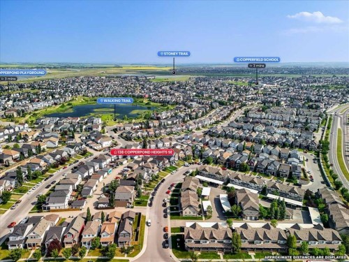 138 Copperpond Heights Se, Calgary, AB - Outdoor With View