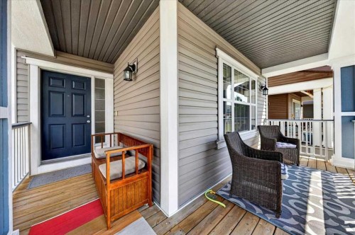138 Copperpond Heights Se, Calgary, AB - Outdoor With Deck Patio Veranda With Exterior