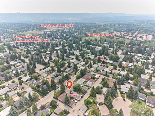 4820 49 Avenue Nw, Calgary, AB - Outdoor With View