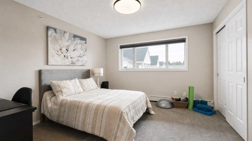 515-3515 Hawksbrow Point Nw, Calgary, AB - Indoor Photo Showing Bedroom