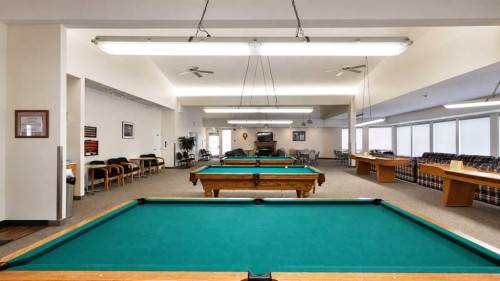 515-3515 Hawksbrow Point Nw, Calgary, AB - Indoor Photo Showing Other Room With In Ground Pool