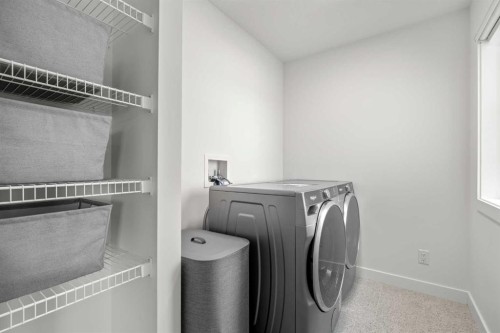389 Crimson Ridge Place Nw, Calgary, AB - Indoor Photo Showing Laundry Room