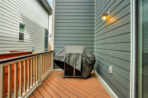145 Marquis Common Se, Calgary, AB - Outdoor With Deck Patio Veranda With Exterior