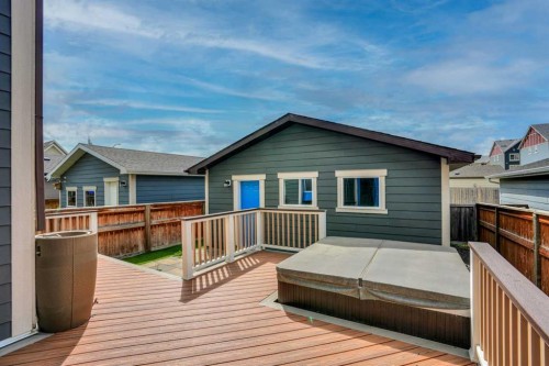 145 Marquis Common Se, Calgary, AB - Outdoor With Deck Patio Veranda With Exterior