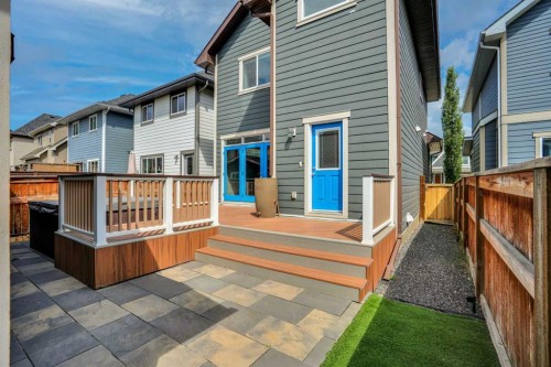145 Marquis Common Se, Calgary, AB - Outdoor With Deck Patio Veranda With Exterior
