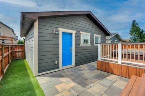 145 Marquis Common Se, Calgary, AB - Outdoor With Deck Patio Veranda With Exterior