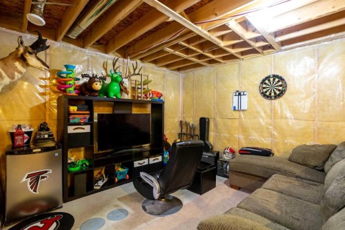 283 Evansdale Way Nw, Calgary, AB - Indoor Photo Showing Basement