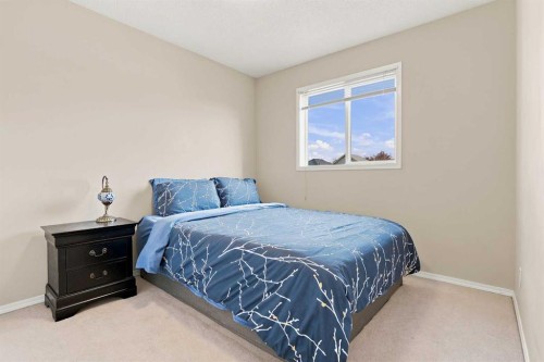 61 Mt Aberdeen Circle Se, Calgary, AB - Indoor Photo Showing Bedroom