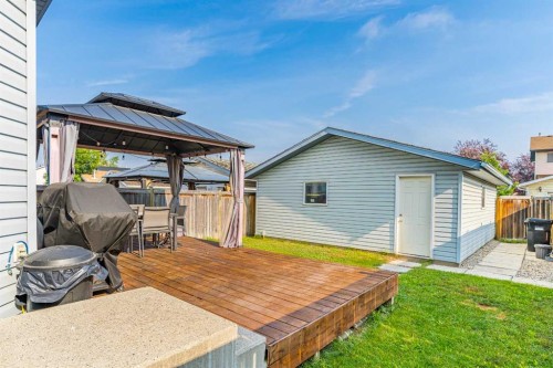 61 Mt Aberdeen Circle Se, Calgary, AB - Outdoor With Deck Patio Veranda With Exterior