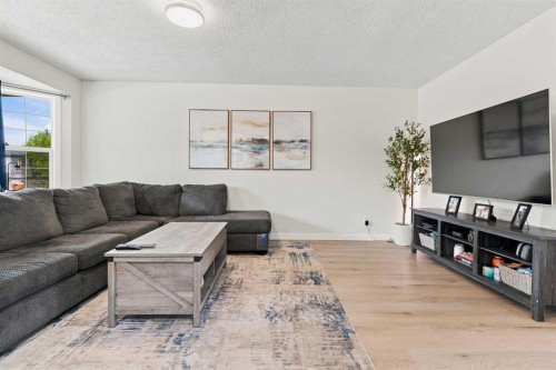 61 Mt Aberdeen Circle Se, Calgary, AB - Indoor Photo Showing Living Room