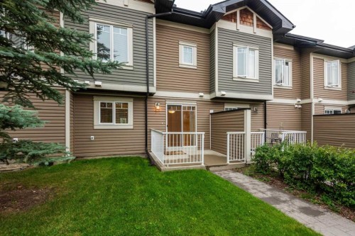 127 Prestwick Villas Se, Calgary, AB - Outdoor With Deck Patio Veranda
