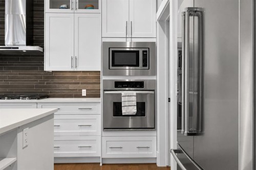 108 Kinniburgh Close, Chestermere, AB - Indoor Photo Showing Kitchen With Upgraded Kitchen