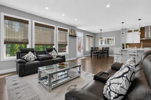 108 Kinniburgh Close, Chestermere, AB - Indoor Photo Showing Living Room